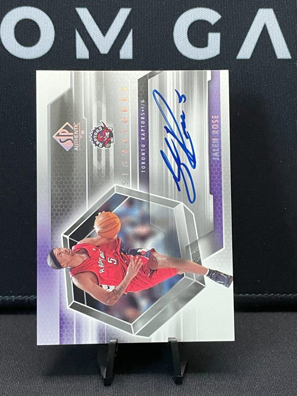 2004-05 SP Authentic Signatures #SP-RO Jalen Rose AUTO - Raptors