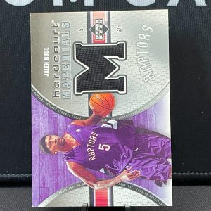 2005-06 Upper Deck Hardcourt Materials - #HM-JR  Jalen Rose - Raptors