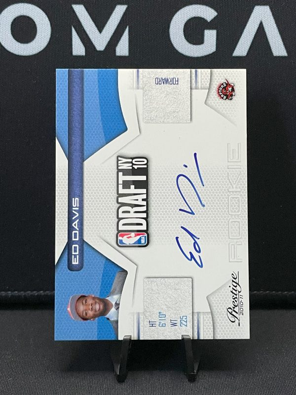 2010-11 Prestige NBA Draft Class Signatures #13 Ed Davis Autograph Raptors /299