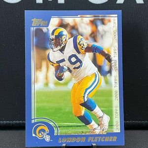 2000 Topps #264 London Fletcher Rookie Card RC - Rams