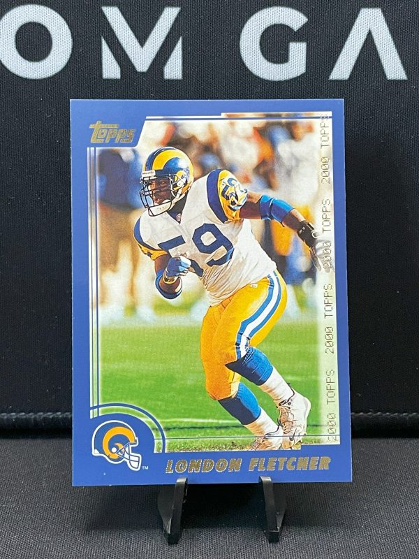 2000 Topps #264 London Fletcher Rookie Card RC - Rams