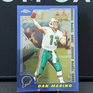 2000 Topps Chrome #CP7 Dan Marino Chrome Previews Miami Dolphins