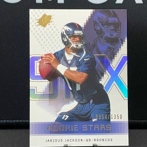 2000 SPx Rookie Stars #108 Jarious Jackson Rookie RC Denver Broncos /1350
