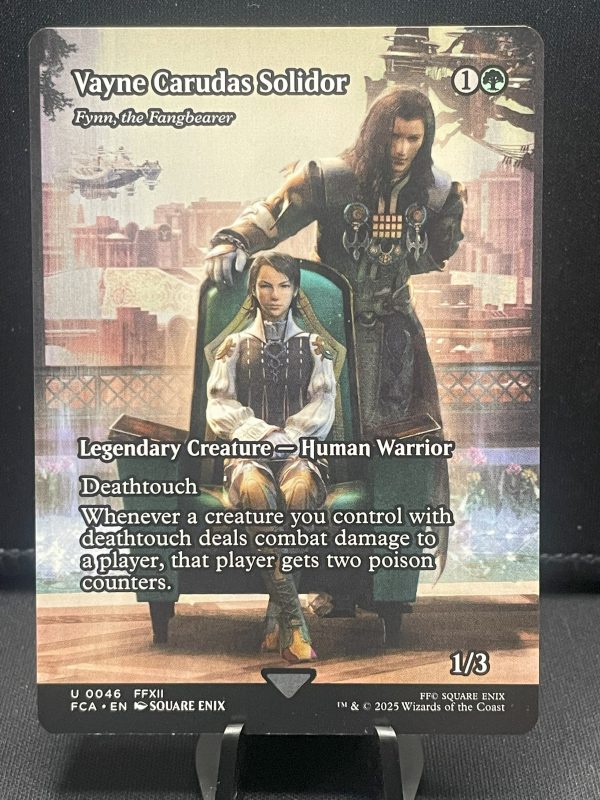 MTG Final Fantasy 46 Vayne Carudas Solidor Fynn the Fangbearer - Showcase