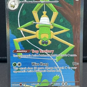 Pokemon TCG Spidops ex - 243/198 Scarlet & Violet Special Illustration Rare