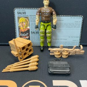 G.I.Joe Hasbro 1990 Salvo (Incomplete, Previously Played)