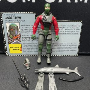 G.I.Joe Hasbro 1990 Undertow (Incomplete, Previously Played)
