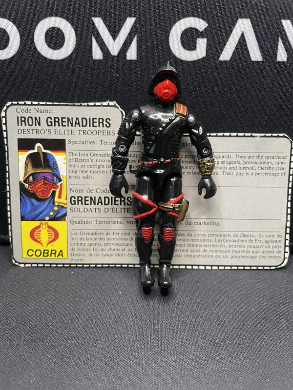 G.I.Joe Hasbro 1988 Iron Grenadiers v1 (Incomplete, Previously Played)