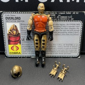G.I.Joe Hasbro 1990 Overlord v1 (100% Complete, Previously Played)