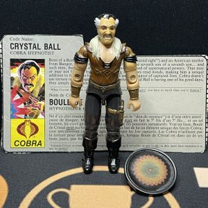 G.I.Joe Hasbro 1987 Crystal Ball (Incomplete, Previously Played)