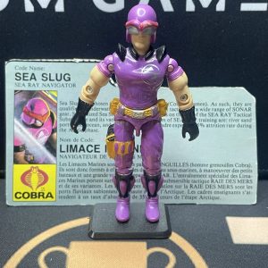 G.I.Joe Hasbro 1987 Seaslug (Incomplete, Previously Played)