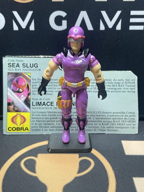 G.I.Joe Hasbro 1987 Seaslug (Incomplete, Previously Played)