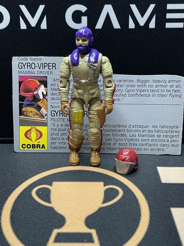 G.I.Joe Hasbro 1987 Gyro-Viper (Complete, Previously Played)