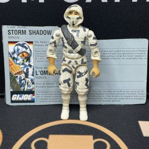G.I.Joe Hasbro 1988 Storm Shadow v2 (Incomplete, Previously Played)