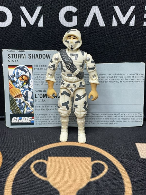 G.I.Joe Hasbro 1988 Storm Shadow v2 (Incomplete, Previously Played)