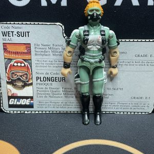G.I.Joe Hasbro 1986 Wet Suit (Incomplete, Previously Played)