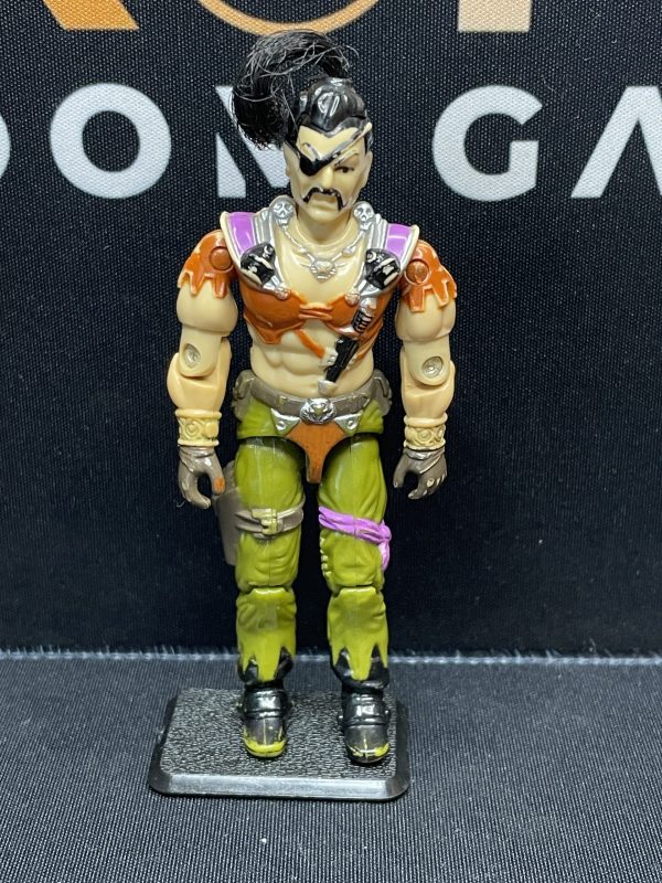 G.I.Joe Hasbro 1987 Zanzibar (Incomplete, Previously Played)