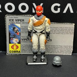 G.I.Joe Hasbro 1987 Ice Viper v1 (Incomplete, Previously Played)