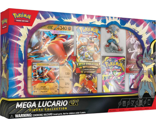 Pokémon Mega Lucario EX Figure Collection Box