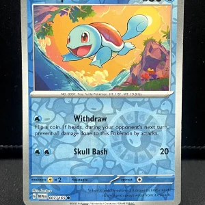 Pokemon TCG Scarlet & Violet 151 007/165 - Squirtle (Reverse Holo)