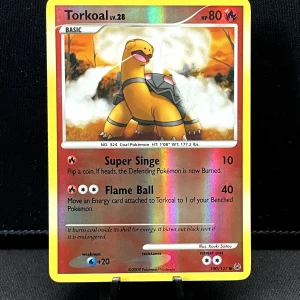 Pokémon TCG Torkoal - 100/127 Rising Rivals Reverse Holo