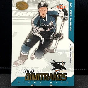 2002-03 Pacific Calder #143 Niko Dimitrakos - San Jose Sharks RC /825