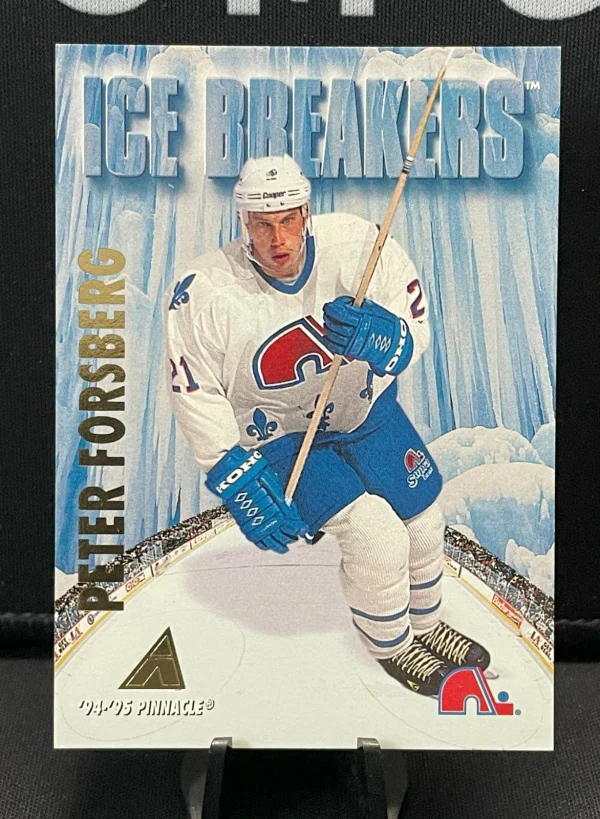 1994-95 Pinnacle Ice Breakers #479 Peter Forsberg - Quebec Nordiques