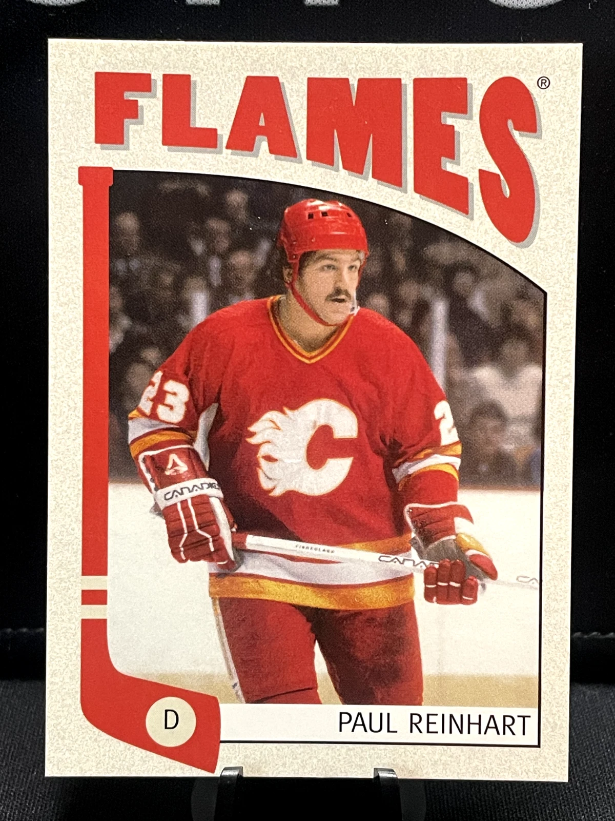 2004-05 In The Game Franchises - 14 Paul Reinhart Calgary Flames