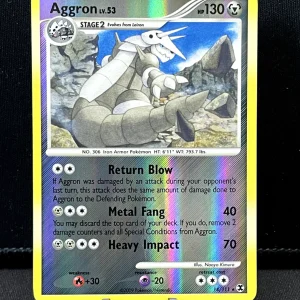 Pokémon TCG Aggron - 14/111 Rising Rivals Reverse Holo Rare