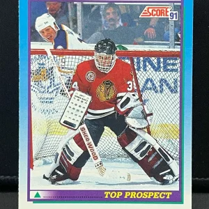 1991-92 Score Canadian English #346 Dominik Hasek RC Rookie Blackhawks
