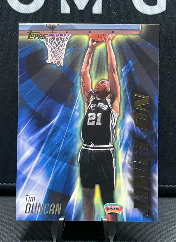 2000 Topps No Limit #NL5 Tim Duncan San Antonio Spurs