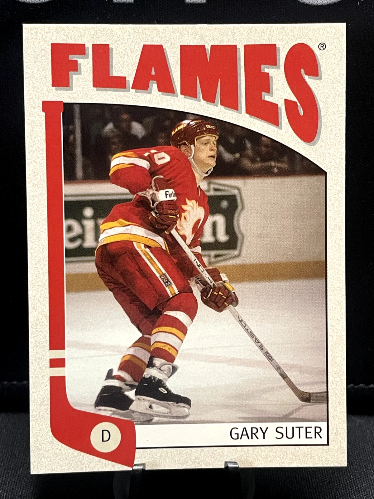 2004-05 In The Game Franchises - 15 Gary Suter Calgary Flames