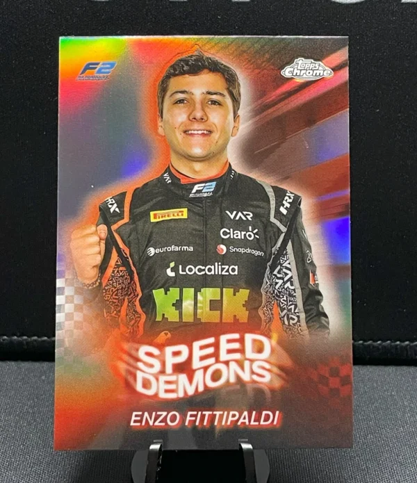 2024 Topps Chrome Formula 1 - #SD-23 Enzo Fittipaldi Speed Demons F2