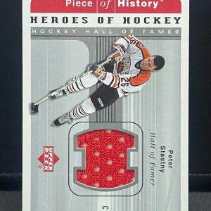 2002-03 Upper Deck Piece of History Heroes of Hockey Jersey #HH-PS Peter Stastny