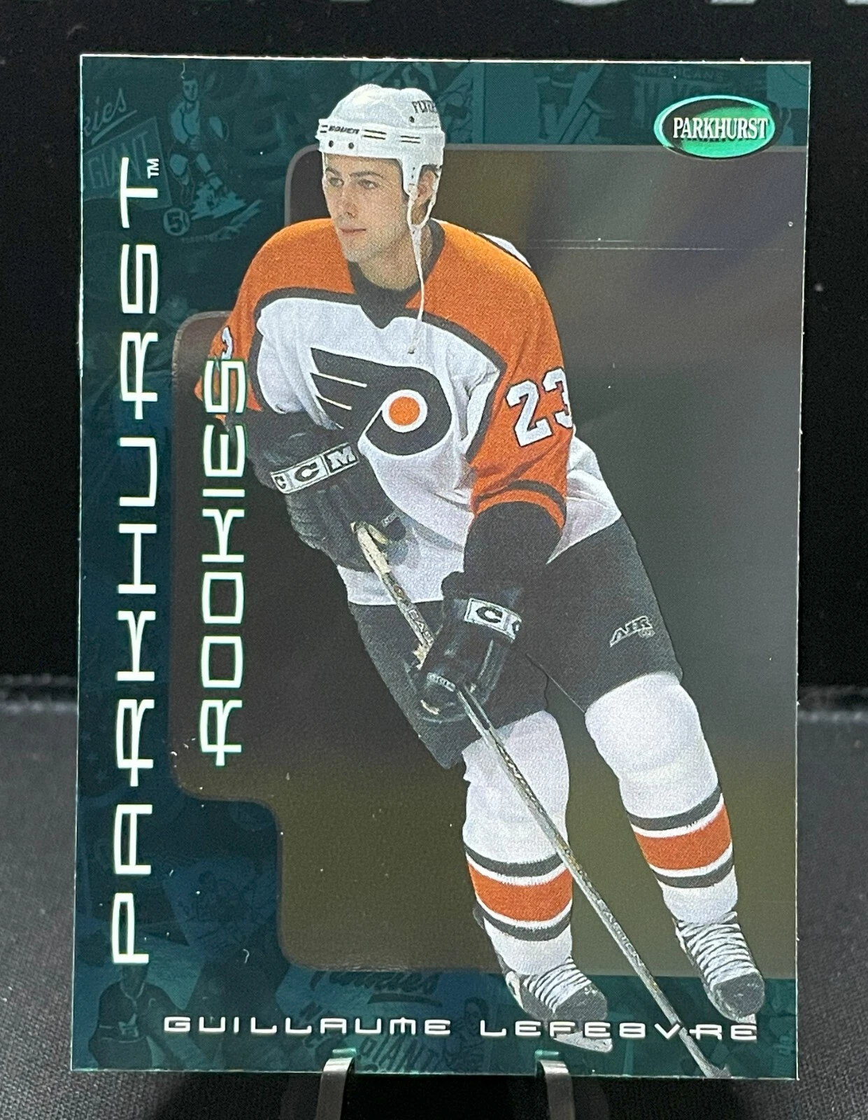 2001-02 Parkhurst Rookie - #338 Guillaume Lefebvre RC