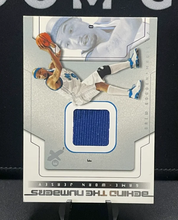 2003-04 Fleer EX: #DG-BTNGU Drew Gooden Relic GWJ Behind The Numbers - Magic