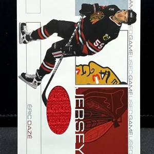 2001-02 Be A Player Signature Series Game-Used Jersey Eric Daze #GJ-81 Chicago