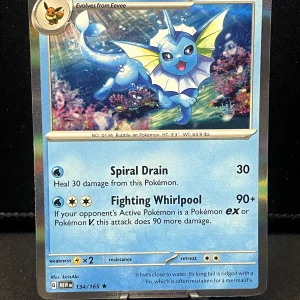 Pokemon TCG Scarlet & Violet 151 134/165 - Vaporeon (Holo)