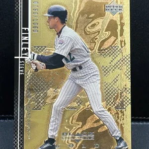 2000 Black Diamond Rookie Edition Gold Steve Finley #59 Diamondbacks /1000