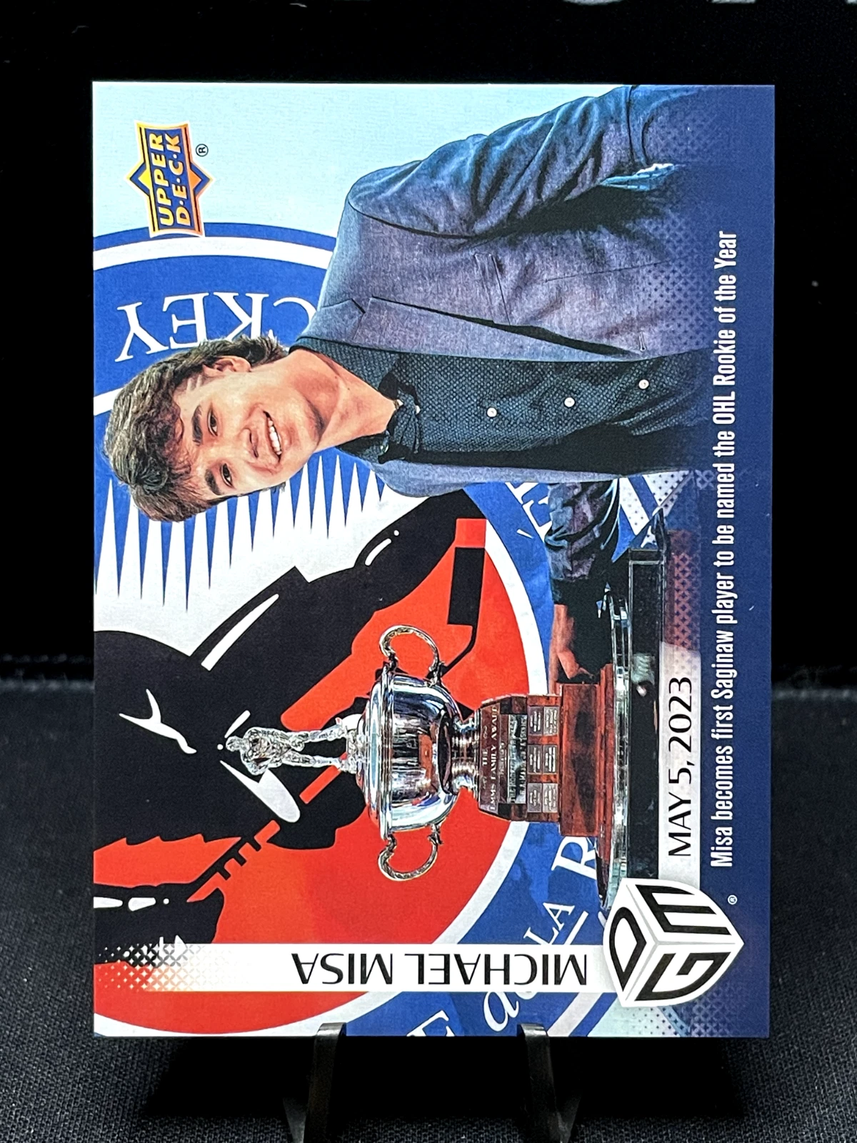 2024 Upper Deck Game Dated Moments Inaugural Season #3 Michael Misa Rookie (RC)