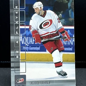 2001-02 Be a Player #302 Erik Cole Rookie Carolina Hurricanes