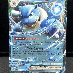 Pokemon TCG Scarlet & Violet 151 009/165 - Blastoise ex