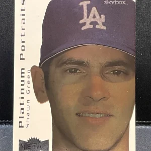 2000 Skybox Metal Platinum Portraits Shawn Green 10 of 10 PP Dodgers