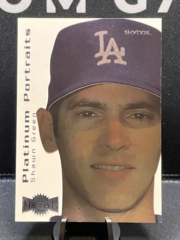 2000 Skybox Metal Platinum Portraits Shawn Green 10 of 10 PP Dodgers