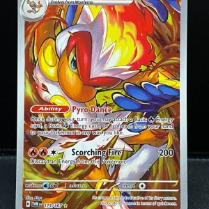 Pokémon TCG Infernape - 173/167 Twilight Masquerade Illustration Rare
