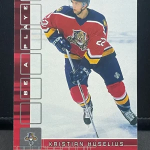 2001-02 ITG Be A Player Memorabilia Ruby #393 Kristian Huselius /200 - RC