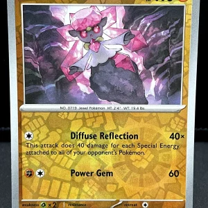 Pokemon TCG Diancie - 086/142 Stellar Crown Reverse Holo
