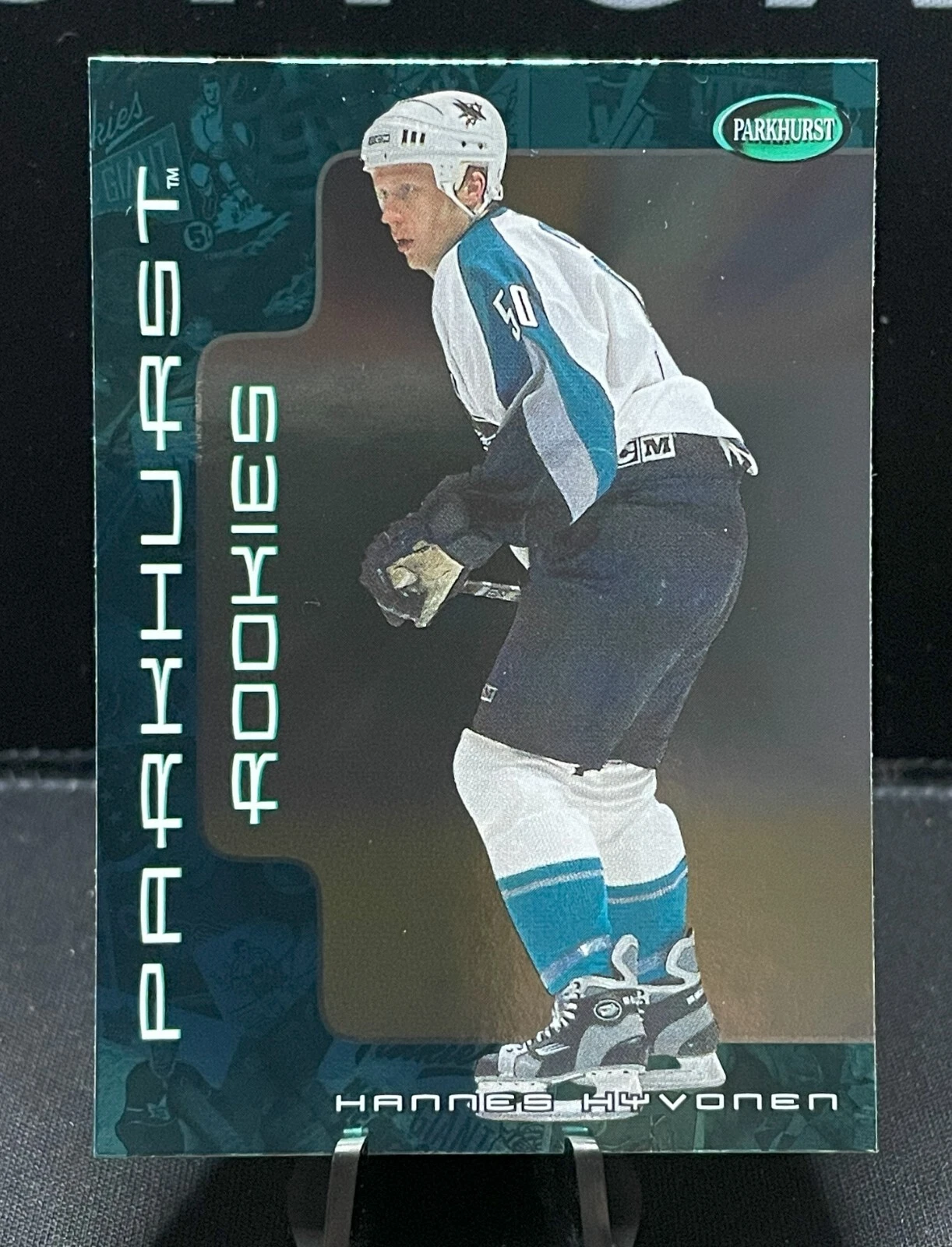 2001-02 Parkhurst Rookie - #343 Hannes Hyvonen RC