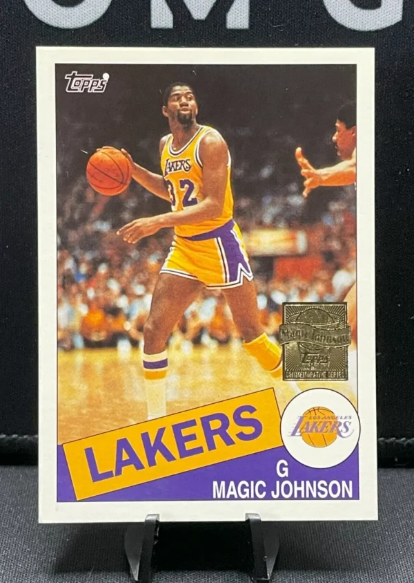 2000-01 Topps #MJ3 Magic Johnson Cards That Never Were Lakers