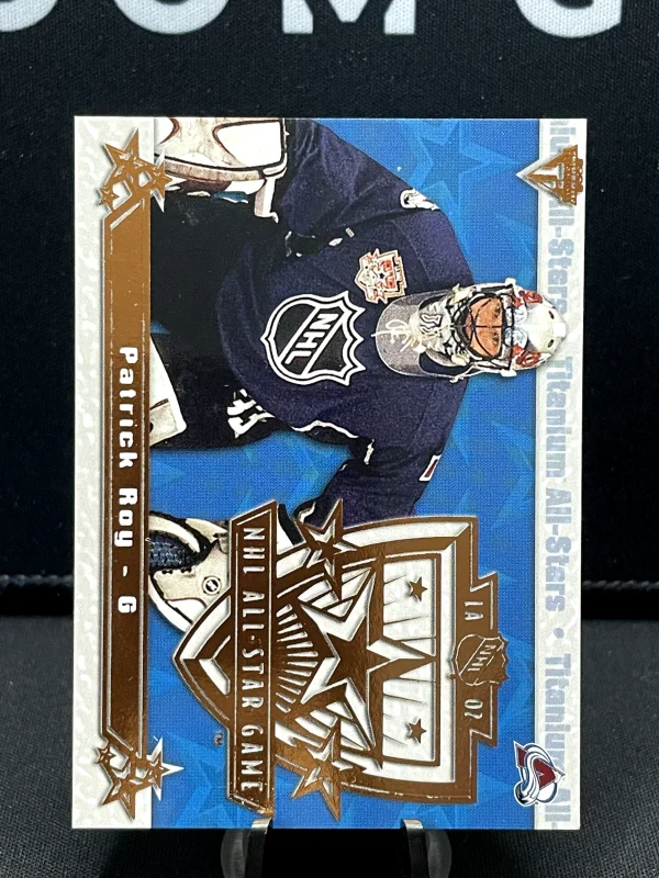 2001-02 Pacific Private Stock Titanium All-Stars #6 Patrick Roy HOF